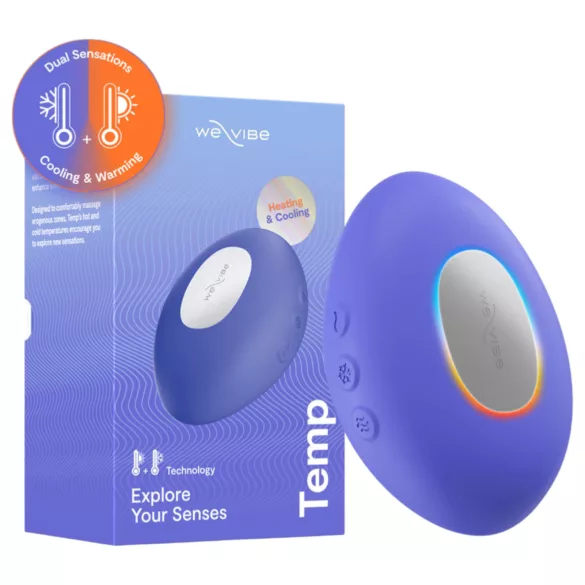We-Vibe Temp - kühlender und wärmender Klitorisstimulator-Vibrator (blau)