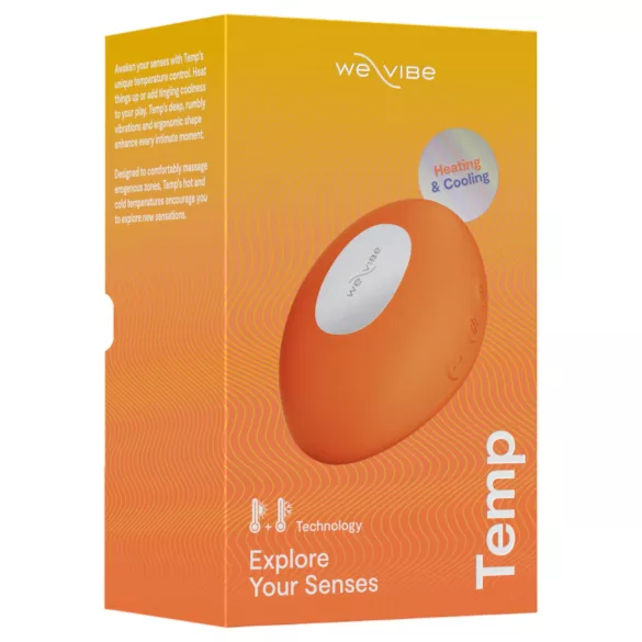 We-Vibe Temp - kühlende und wärmende Klitoris-Stimulation (Orange)