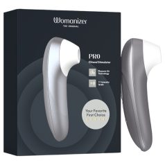 Womanizer Pro - Luftwellen-Klitorisstimulator (grau)
