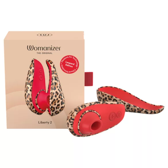 Womanizer Liberty 2 - Druckwellen-Klitorisstimulator (Leopard)