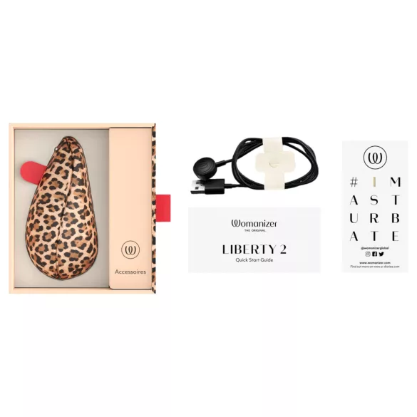 Womanizer Liberty 2 - Druckwellen-Klitorisstimulator (Leopard)