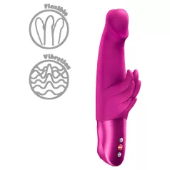   Fun Factory Wicked Angel - Vibrator mit Klitorisschaft (rosa)