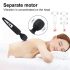Mrow - Akku-Massage-Vibrator, wasserfest (schwarz)