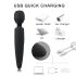 Mrow - Akku-Massage-Vibrator, wasserfest (schwarz)