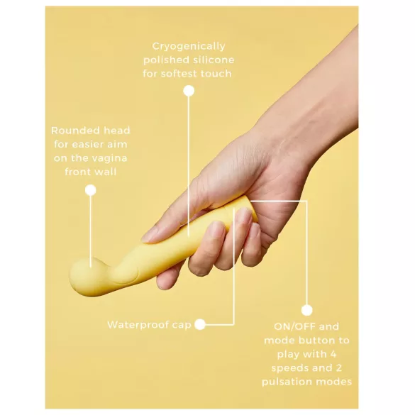 Smile Makers - Der Tennis-Trainer Vibrator (Gelb)