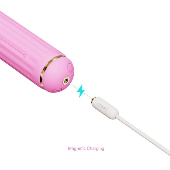 Magic Stick - Vibrator mit austauschbarem Klitorisarm (pink)