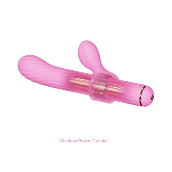 Magic Stick - Vibrator mit austauschbarem Klitorisarm (pink)