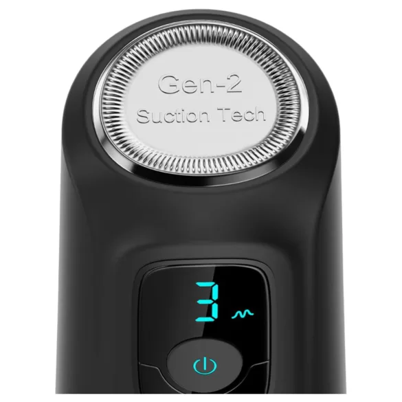 OTOUCH Airturn 4 - saugend-vibrierender automatischer Masturbator (schwarz)