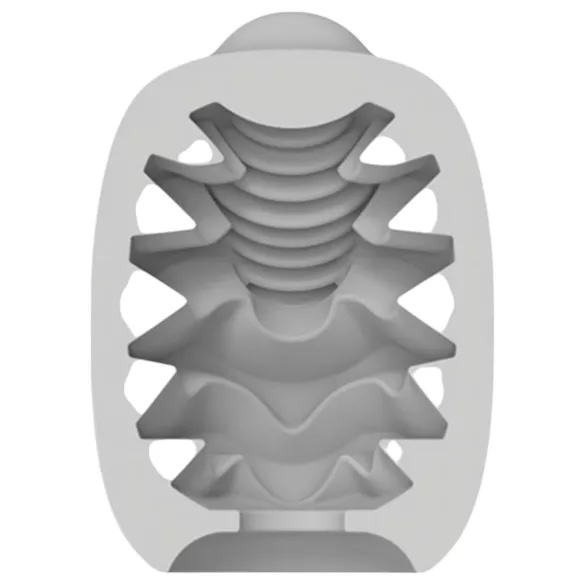 VIBEGGS Candy Curves - Vibroei Masturbator (Weiß)