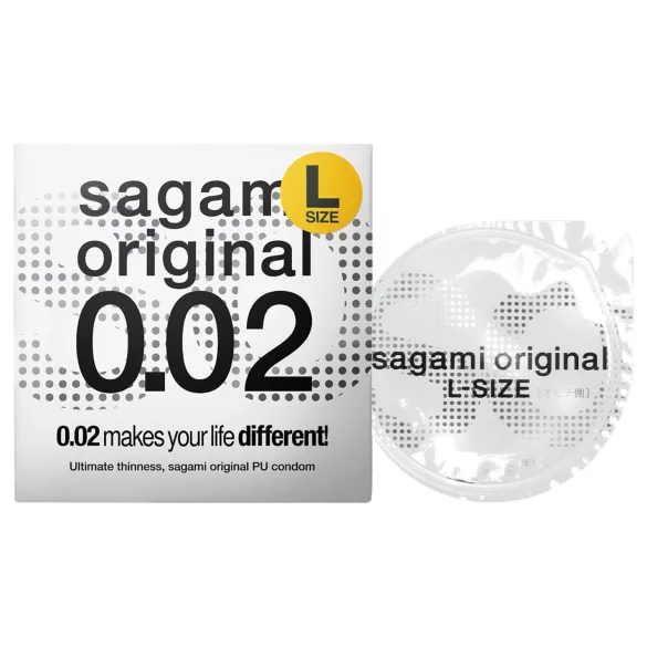 Sagami Original 0,02 L - Kondom - 58mm (1 Stk)