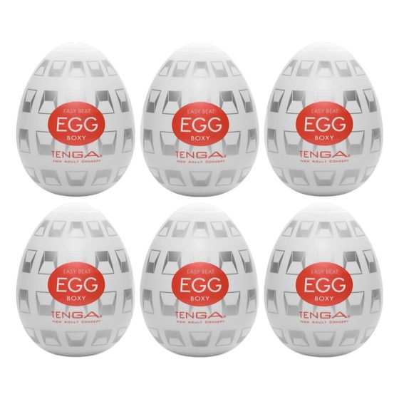 TENGA Egg Boxy - Masturbationseier (6 Stück)