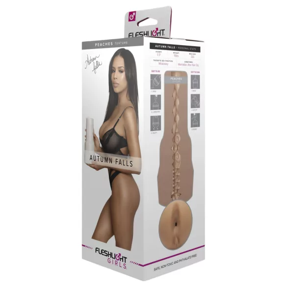 Fleshlight Autumn Falls Peaches - naturgetreuer Kunstpo für Männer (hautfarben)