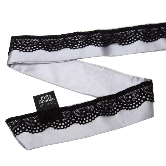 Fifty Shades of Grey Play Nice - Nippelklemmen mit Halsband (silber)