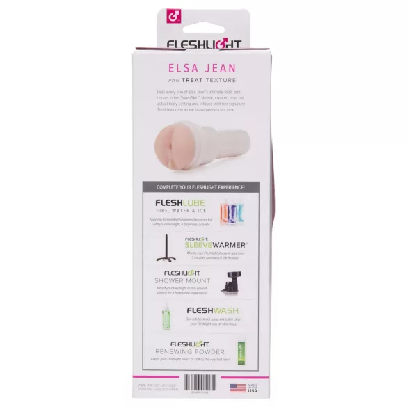 Fleshlight Elsa Jean Treat - naturgetreuer Kunstpo / Hintern (hautfarben)