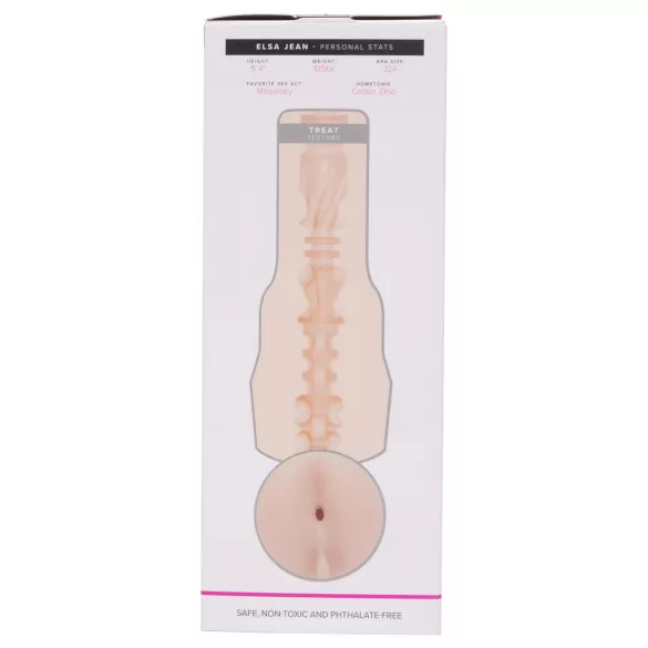 Fleshlight Elsa Jean Treat - naturgetreuer Kunstpo / Hintern (hautfarben)