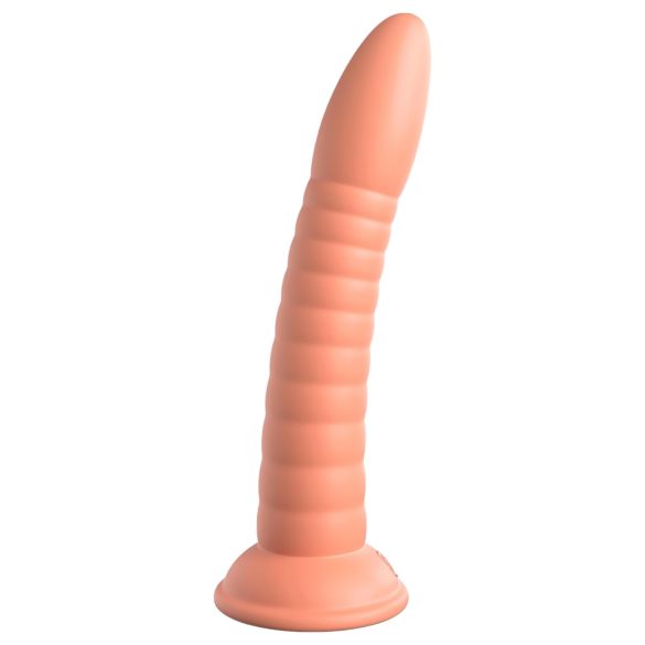 Dillio Wild Thing - gerillter Dildo (19cm) - Orange