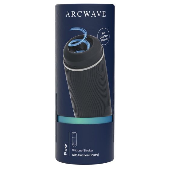 Arcwave Pow - manuelles Saugmasturbator (schwarz)