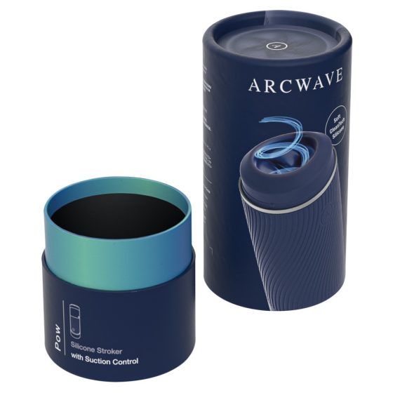 Arcwave Pow - manuelle Saug-Masturbator (blau)