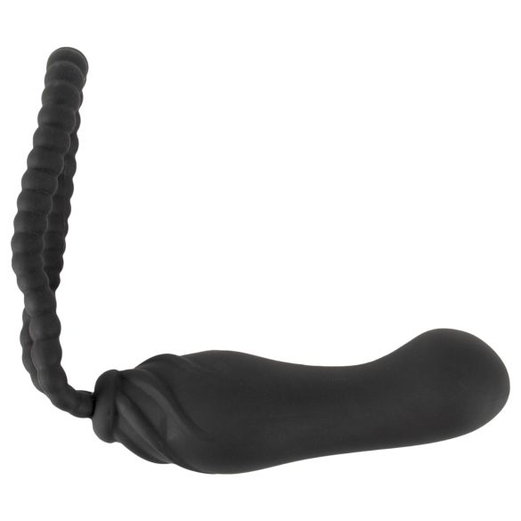 Black Velvet Perfect Fit - Strap-on Dildo (Schwarz)