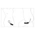 Black Velvet Perfect Fit - Strap-on Dildo (Schwarz)