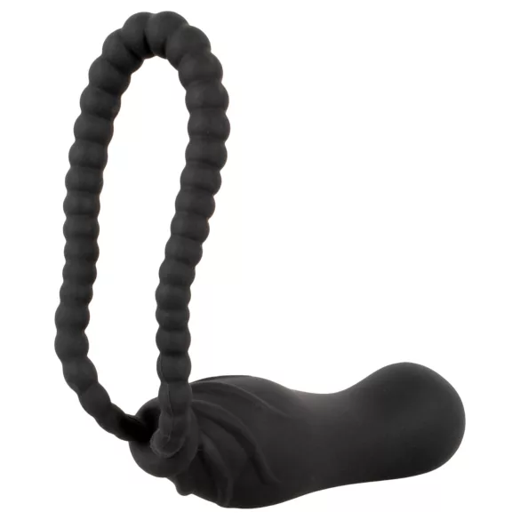 Black Velvet Perfect Fit - Strap-On-Dildo (schwarz)