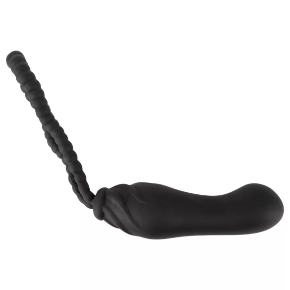 Black Velvet Perfect Fit - Strap-On-Dildo (schwarz)