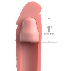 X-TENSION Elite 1 - zugeschnittener Penis Hülle (Natur)