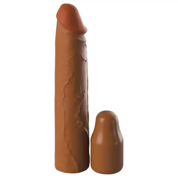 Pipedream - X-TENSION Elite 2 - zuschneidbarer Penismantel (braun)
