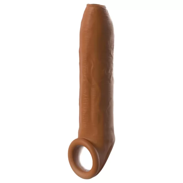 Pipedream - X-TENSION Elite - Penishülle mit offener Spitze (dunkles Natur)
