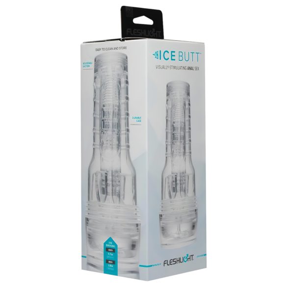 Fleshlight Ice Po - Transparenter Masturbator