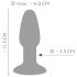 You2Toys - Silikon Analplug (bunt)