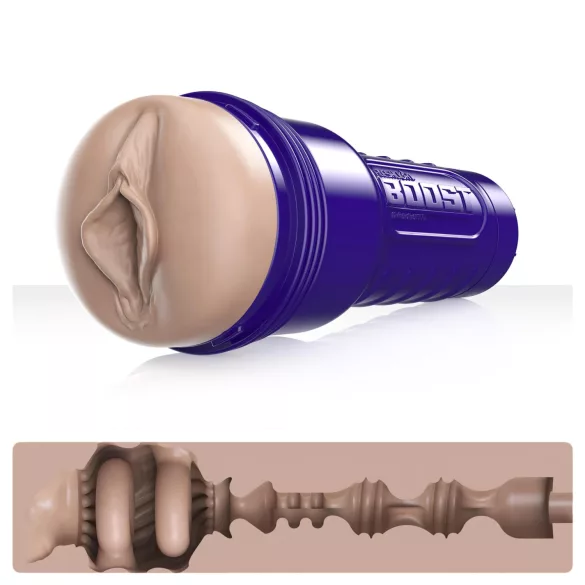 Fleshlight Boost Bang - realistische Vaginal-Masturbator (natur)