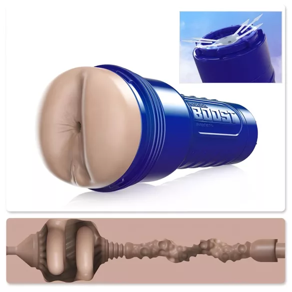 Fleshlight Boost Blast - lebensrealistischer Anal-Masturbator (natur)