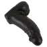 Realistixxx Real Giant - Riesiger Hoden-Dildo - 22 cm (schwarz)