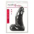 Realistixxx Riesen-Dildo mit Hoden - 22 cm (Schwarz)
