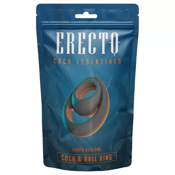 Erecto - Starke Penis- und Hodenringe (schwarz)