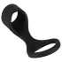 Erecto - 2in1 Penisring (schwarz)