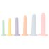 Six in a Row - Dildo Trainingsset - 6 Stück (bunt)