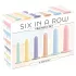 Six in a Row - Dildo-Trainerset - 6-teilig (bunt)