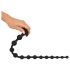 Black Velvet - Perlen-Analdildo (schwarz)