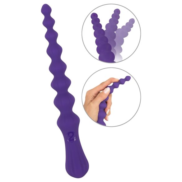 You2Toys - Kugelförmiger, flexibler Anal-Dildo (Lila)