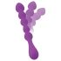 Flexibler Analdildo mit Kugeln - Violett