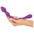 Flexibler Analdildo mit Kugeln - Violett