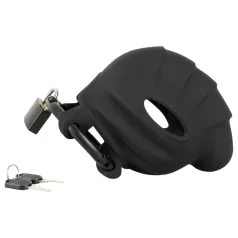 Black Velvet - Penis- & Hodenkäfig (schwarz)