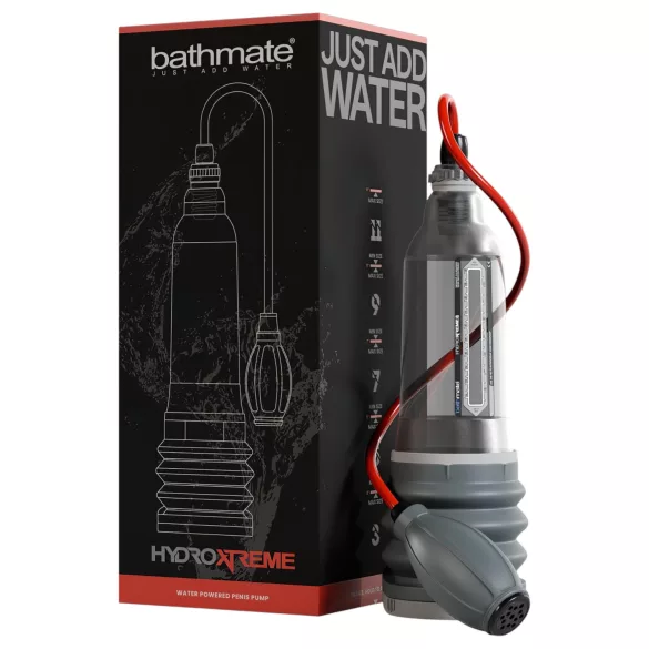 Bathmate HydroXtreme 8 - Hydro-Penispenis-Pumpen-Set (transparent)