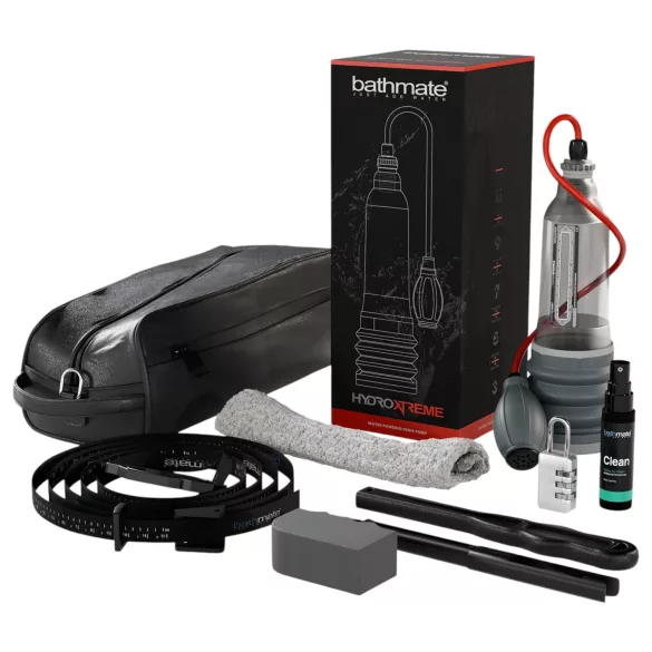 Bathmate HydroXtreme 8 - Hydro-Penispenis-Pumpen-Set (transparent)