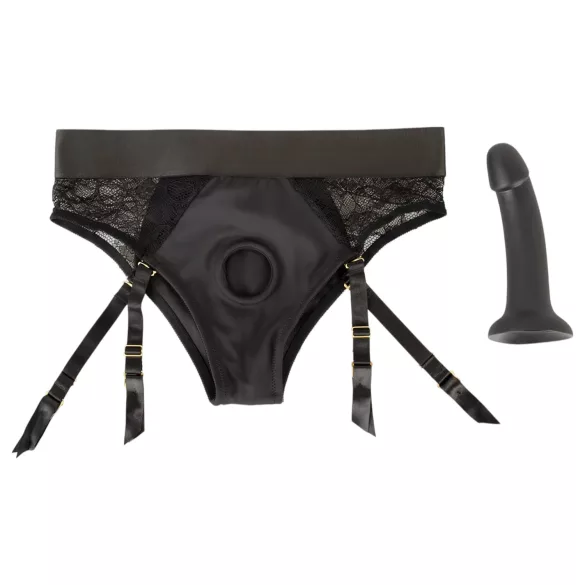 You2Toys – Strap-On Dildo mit Slip (schwarz)