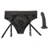You2Toys – Strap-On Dildo mit Slip (schwarz)