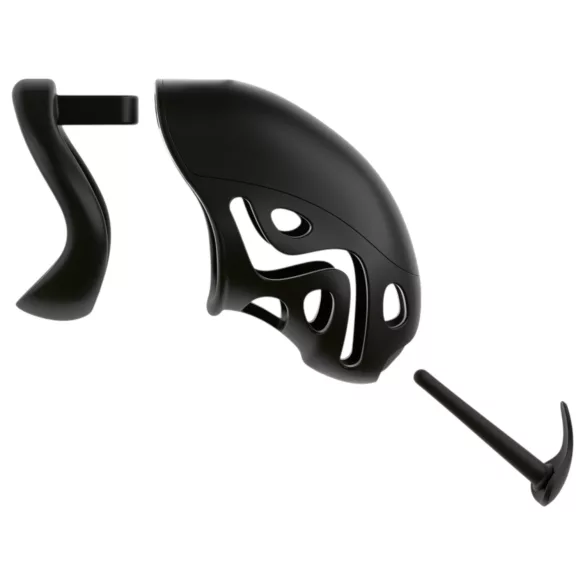 You2Toys - Peniskäfig mit Penisplug (schwarz)