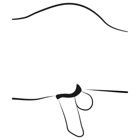 You2Toys - Peniskäfig mit Penisplug (schwarz)